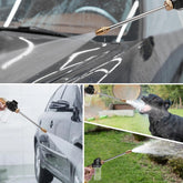2-in-1 Foam Cannon Sprayer – Adjustable Soap & Water Nozzle with Brass Nozzle